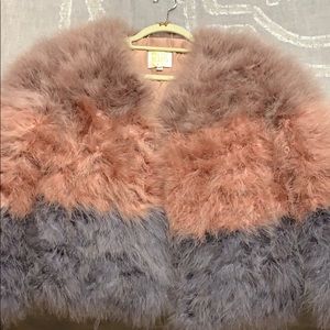 Pelli bello 3 tone fur bomber